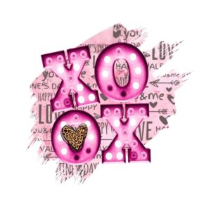 Heat transfers Iron on stickers  Valentine`s Day Valentine lover 84 for Tshirts Iron on Decal Patches Stickers Clothes Hat Pillows DIY Crafts