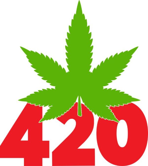 Heat transfers Iron on stickers Weeds 420 Cannabis happy plant 196 for Tshirts Iron on Decal Patches Stickers Clothes Hat Pillows DIY Crafts