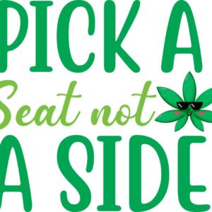 Heat transfers Iron on stickers Weeds 420 Cannabis happy plant 284 for Tshirts Iron on Decal Patches Stickers Clothes Hat Pillows DIY Crafts
