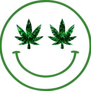 Heat transfers Iron on stickers Weeds 420 Cannabis happy plant 293 for Tshirts Iron on Decal Patches Stickers Clothes Hat Pillows DIY Crafts
