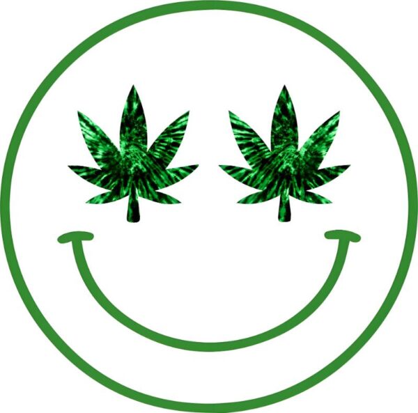 Heat transfers Iron on stickers Weeds 420 Cannabis happy plant 293 for Tshirts Iron on Decal Patches Stickers Clothes Hat Pillows DIY Crafts