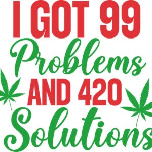 Heat transfers Iron on stickers Weeds 420 Cannabis happy plant 294 for Tshirts Iron on Decal Patches Stickers Clothes Hat Pillows DIY Crafts