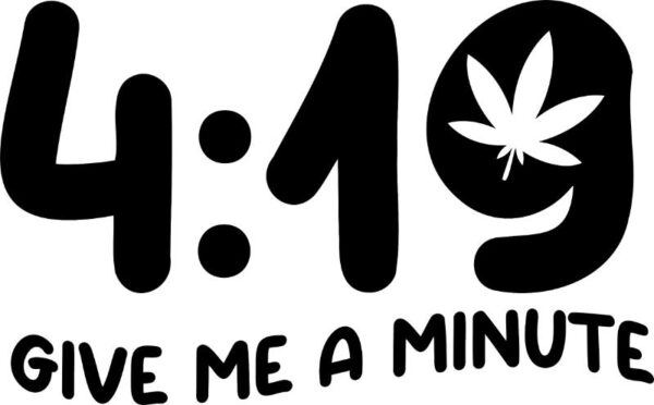Heat transfers Iron on stickers Weeds 420 Cannabis happy plant 337 for Tshirts Iron on Decal Patches Stickers Clothes Hat Pillows DIY Crafts