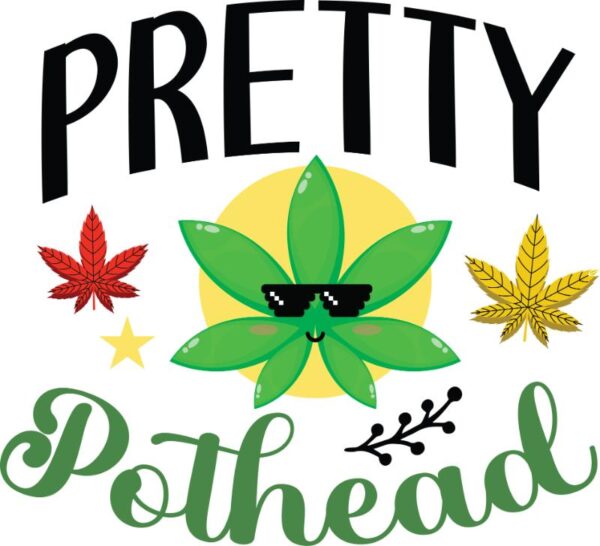 Heat transfers Iron on stickers Weeds 420 Cannabis happy plant 348 for Tshirts Iron on Decal Patches Stickers Clothes Hat Pillows DIY Crafts