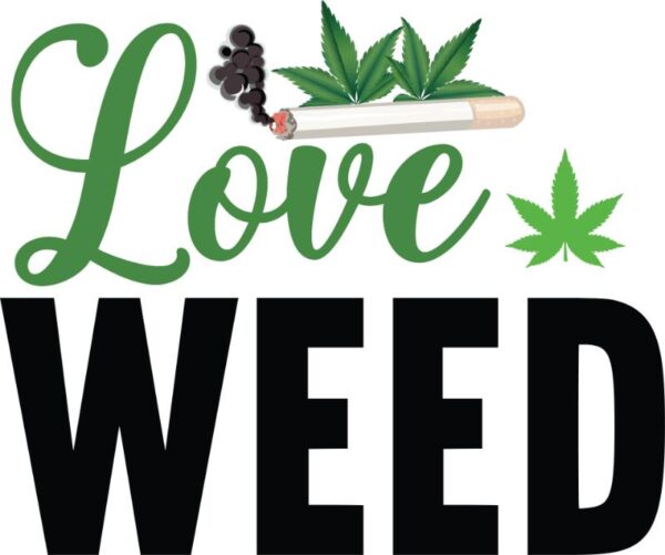 Heat transfers Iron on stickers Weeds 420 Cannabis happy plant 364 for Tshirts Iron on Decal Patches Stickers Clothes Hat Pillows DIY Crafts