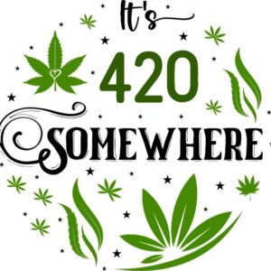 Heat transfers Iron on stickers Weeds 420 Cannabis happy plant 401 for Tshirts Iron on Decal Patches Stickers Clothes Hat Pillows DIY Crafts