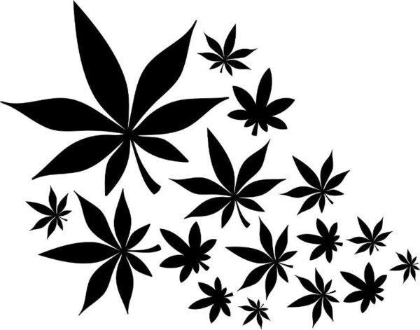Heat transfers Iron on stickers Weeds 420 Cannabis happy plant 100 for Tshirts Iron on Decal Patches Stickers Clothes Hat Pillows DIY Crafts
