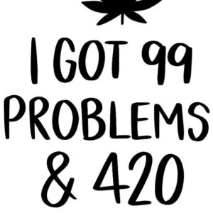 Heat transfers Iron on stickers Weeds 420 Cannabis happy plant 272 for Tshirts Iron on Decal Patches Stickers Clothes Hat Pillows DIY Crafts