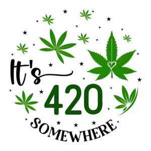 Heat transfers Iron on stickers Weeds 420 Cannabis happy plant 492 for Tshirts Iron on Decal Patches Stickers Clothes Hat Pillows DIY Crafts