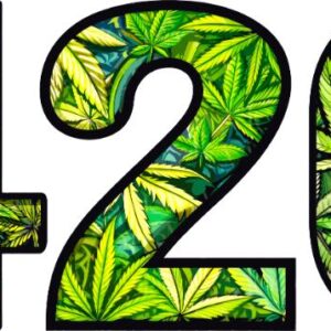 Heat transfers Iron on stickers Weeds 420 Cannabis happy plant 7 for Tshirts Iron on Decal Patches Stickers Clothes Hat Pillows DIY Crafts