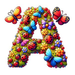 Heat transfers Iron on stickers  animal letter 1 for Tshirts Iron on Decal Patches Stickers Clothes Hat Pillows DIY Crafts