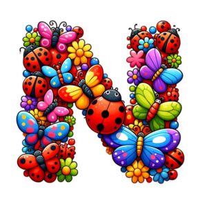 Heat transfers Iron on stickers  animal letter 14 for Tshirts Iron on Decal Patches Stickers Clothes Hat Pillows DIY Crafts