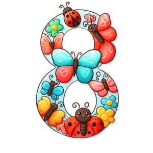 Heat transfers Iron on stickers  animal letter 35 for Tshirts Iron on Decal Patches Stickers Clothes Hat Pillows DIY Crafts