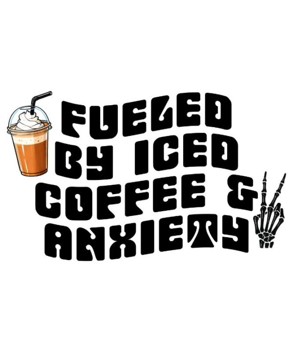 Heat transfers Iron on stickers  anxiety 20 for Tshirts Iron on Decal Patches Stickers Clothes Hat Pillows DIY Crafts