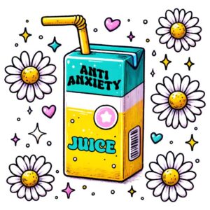 Heat transfers Iron on stickers  anxiety 5 for Tshirts Iron on Decal Patches Stickers Clothes Hat Pillows DIY Crafts