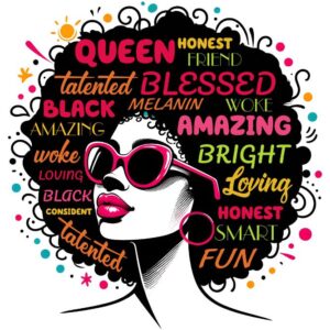 Heat transfers Iron on stickers  black history 85 for Tshirts Iron on Decal Patches Stickers Clothes Hat Pillows DIY Crafts
