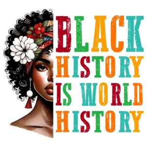 Heat transfers Iron on stickers  black history 89 for Tshirts Iron on Decal Patches Stickers Clothes Hat Pillows DIY Crafts