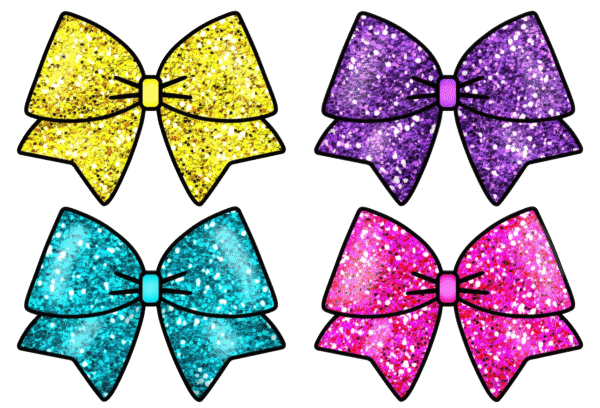 Heat transfers Iron on stickers  bow 197 for Tshirts Iron on Decal Patches Stickers Clothes Hat Pillows DIY Crafts