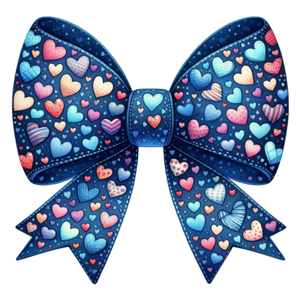 Heat transfers Iron on stickers  bow 37 for Tshirts Iron on Decal Patches Stickers Clothes Hat Pillows DIY Crafts