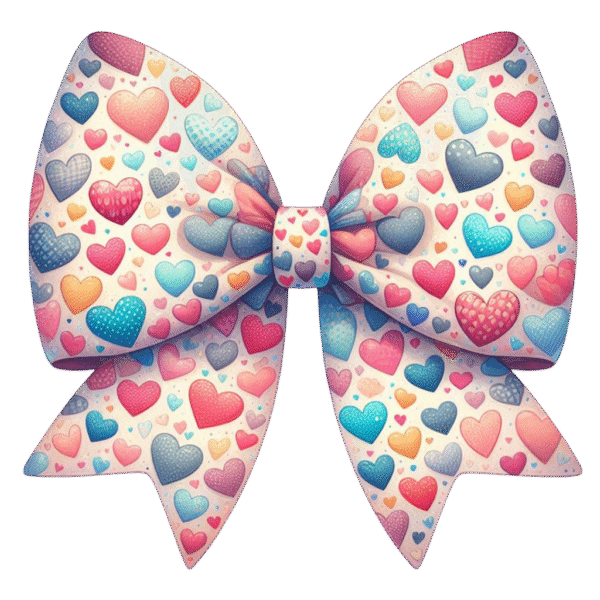 Heat transfers Iron on stickers  bow 44 for Tshirts Iron on Decal Patches Stickers Clothes Hat Pillows DIY Crafts