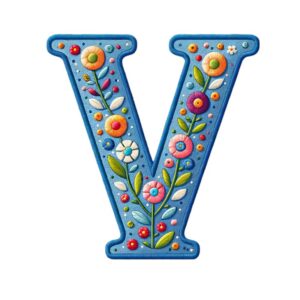 Heat transfers Iron on stickers  bule letter 22 for Tshirts Iron on Decal Patches Stickers Clothes Hat Pillows DIY Crafts