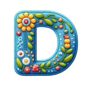 Heat transfers Iron on stickers  bule letter 4 for Tshirts Iron on Decal Patches Stickers Clothes Hat Pillows DIY Crafts