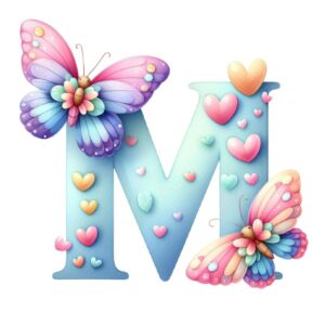 Heat transfers Iron on stickers  buttlefly letter 10 for Tshirts Iron on Decal Patches Stickers Clothes Hat Pillows DIY Crafts