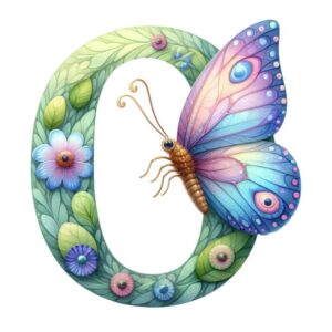 Heat transfers Iron on stickers  buttlefly letter 17 for Tshirts Iron on Decal Patches Stickers Clothes Hat Pillows DIY Crafts