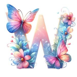 Heat transfers Iron on stickers  buttlefly letter 21 for Tshirts Iron on Decal Patches Stickers Clothes Hat Pillows DIY Crafts