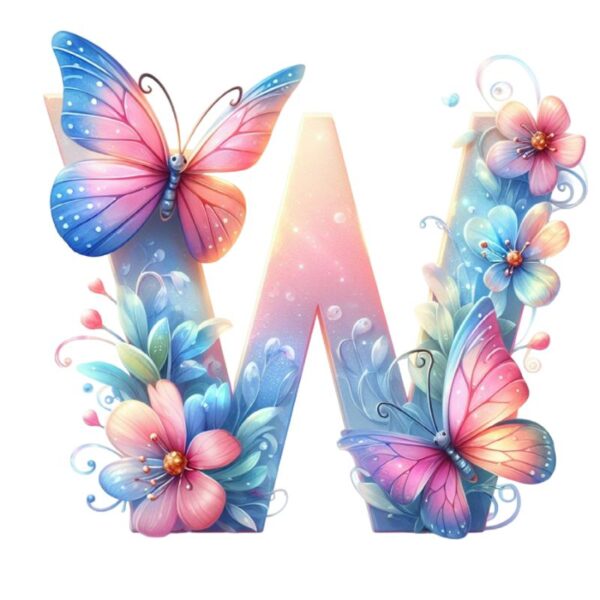 Heat transfers Iron on stickers  buttlefly letter 21 for Tshirts Iron on Decal Patches Stickers Clothes Hat Pillows DIY Crafts