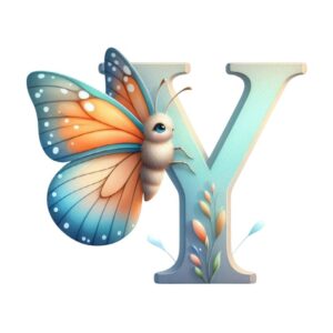 Heat transfers Iron on stickers  buttlefly letter 32 for Tshirts Iron on Decal Patches Stickers Clothes Hat Pillows DIY Crafts