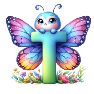 Heat transfers Iron on stickers  buttlefly letter 35 for Tshirts Iron on Decal Patches Stickers Clothes Hat Pillows DIY Crafts