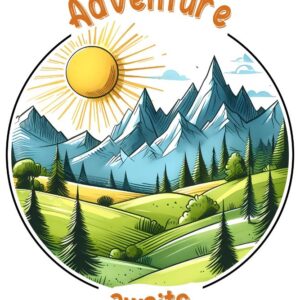 Heat transfers Iron on stickers  camping 29 for Tshirts Iron on Decal Patches Stickers Clothes Hat Pillows DIY Crafts