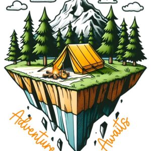 Heat transfers Iron on stickers  camping 31 for Tshirts Iron on Decal Patches Stickers Clothes Hat Pillows DIY Crafts