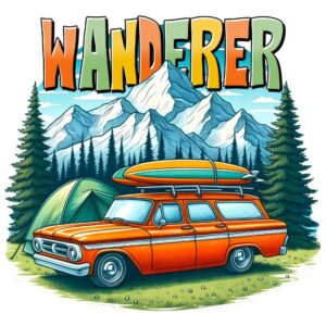 Heat transfers Iron on stickers  camping 33 for Tshirts Iron on Decal Patches Stickers Clothes Hat Pillows DIY Crafts
