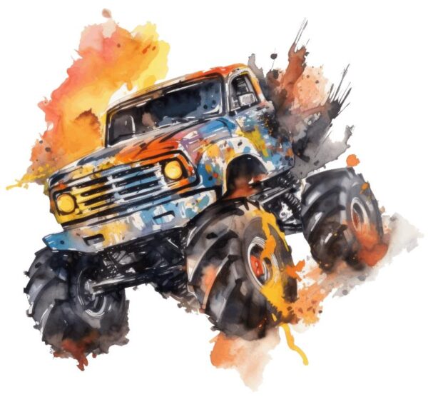 Heat transfers Iron on stickers  car 16 for Tshirts Iron on Decal Patches Stickers Clothes Hat Pillows DIY Crafts