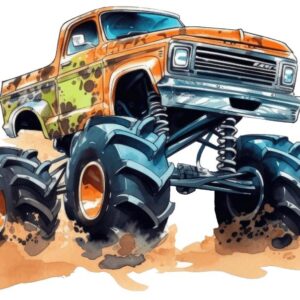 Heat transfers Iron on stickers  car 23 for Tshirts Iron on Decal Patches Stickers Clothes Hat Pillows DIY Crafts