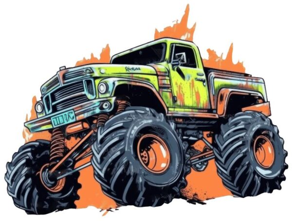 Heat transfers Iron on stickers  car 28 for Tshirts Iron on Decal Patches Stickers Clothes Hat Pillows DIY Crafts