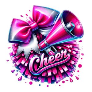 Heat transfers Iron on stickers  cheer mom leading 19 for Tshirts Iron on Decal Patches Stickers Clothes Hat Pillows DIY Crafts