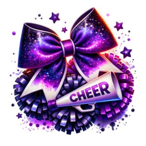 Heat transfers Iron on stickers  cheer mom leading 2 for Tshirts Iron on Decal Patches Stickers Clothes Hat Pillows DIY Crafts