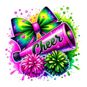 Heat transfers Iron on stickers  cheer mom leading 21 for Tshirts Iron on Decal Patches Stickers Clothes Hat Pillows DIY Crafts