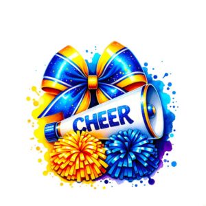 Heat transfers Iron on stickers  cheer mom leading 22 for Tshirts Iron on Decal Patches Stickers Clothes Hat Pillows DIY Crafts