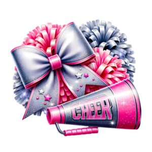 Heat transfers Iron on stickers  cheer mom leading 25 for Tshirts Iron on Decal Patches Stickers Clothes Hat Pillows DIY Crafts