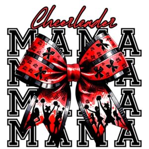 Heat transfers Iron on stickers  cheer mom leading 31 for Tshirts Iron on Decal Patches Stickers Clothes Hat Pillows DIY Crafts