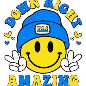 Heat transfers Iron on stickers  chromosome 21 for Tshirts Iron on Decal Patches Stickers Clothes Hat Pillows DIY Crafts