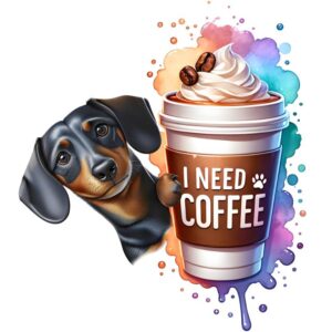 Heat transfers Iron on stickers  coffee 108 for Tshirts Iron on Decal Patches Stickers Clothes Hat Pillows DIY Crafts