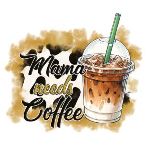 Heat transfers Iron on stickers  coffee 115 for Tshirts Iron on Decal Patches Stickers Clothes Hat Pillows DIY Crafts