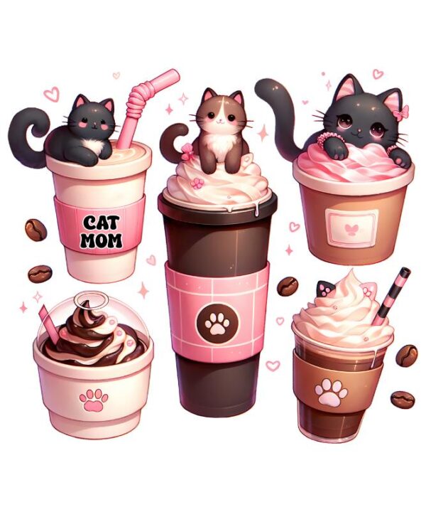 Heat transfers Iron on stickers  coffee 119 for Tshirts Iron on Decal Patches Stickers Clothes Hat Pillows DIY Crafts
