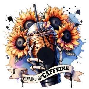 Heat transfers Iron on stickers  coffee 12 for Tshirts Iron on Decal Patches Stickers Clothes Hat Pillows DIY Crafts