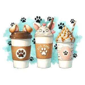 Heat transfers Iron on stickers  coffee 121 for Tshirts Iron on Decal Patches Stickers Clothes Hat Pillows DIY Crafts